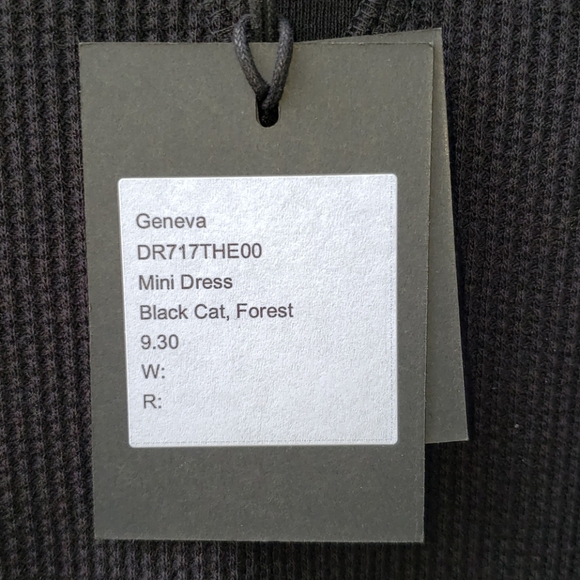 N:Philanthropy Geneva Black Thermal Dress nwt - Picture 5 of 6